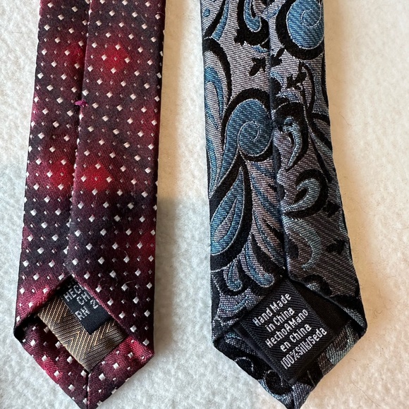 EUC 100% silk tie bundle - Picture 6 of 6